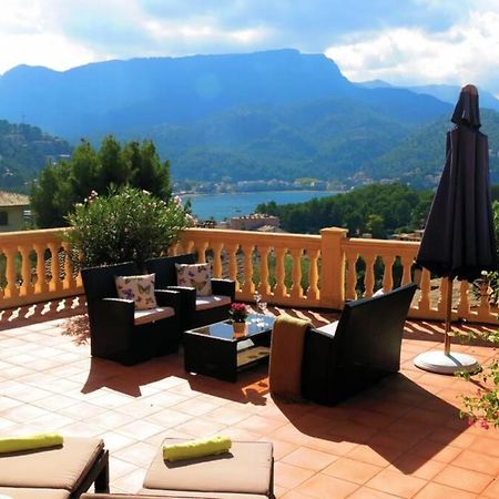 Apartamento En El Puerto De Soller Con Gran Terraza Privada Y Vistas Al Mar. Piscina Comunitaria. Localizado En Un Zona Tranquila Y Muy Soleada. Wifi Gratis Disponible. Parking. 外观 照片